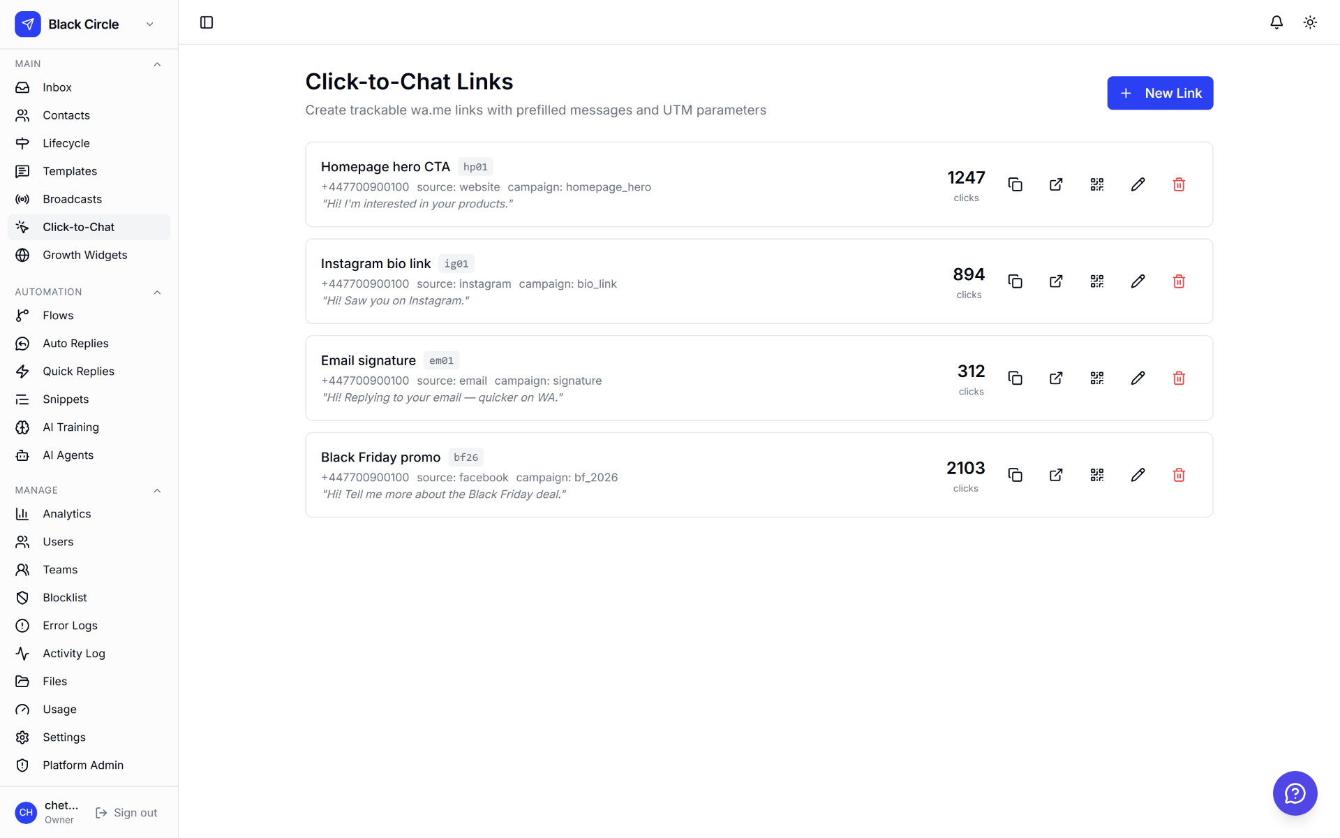 Voice (VoIP) screenshot